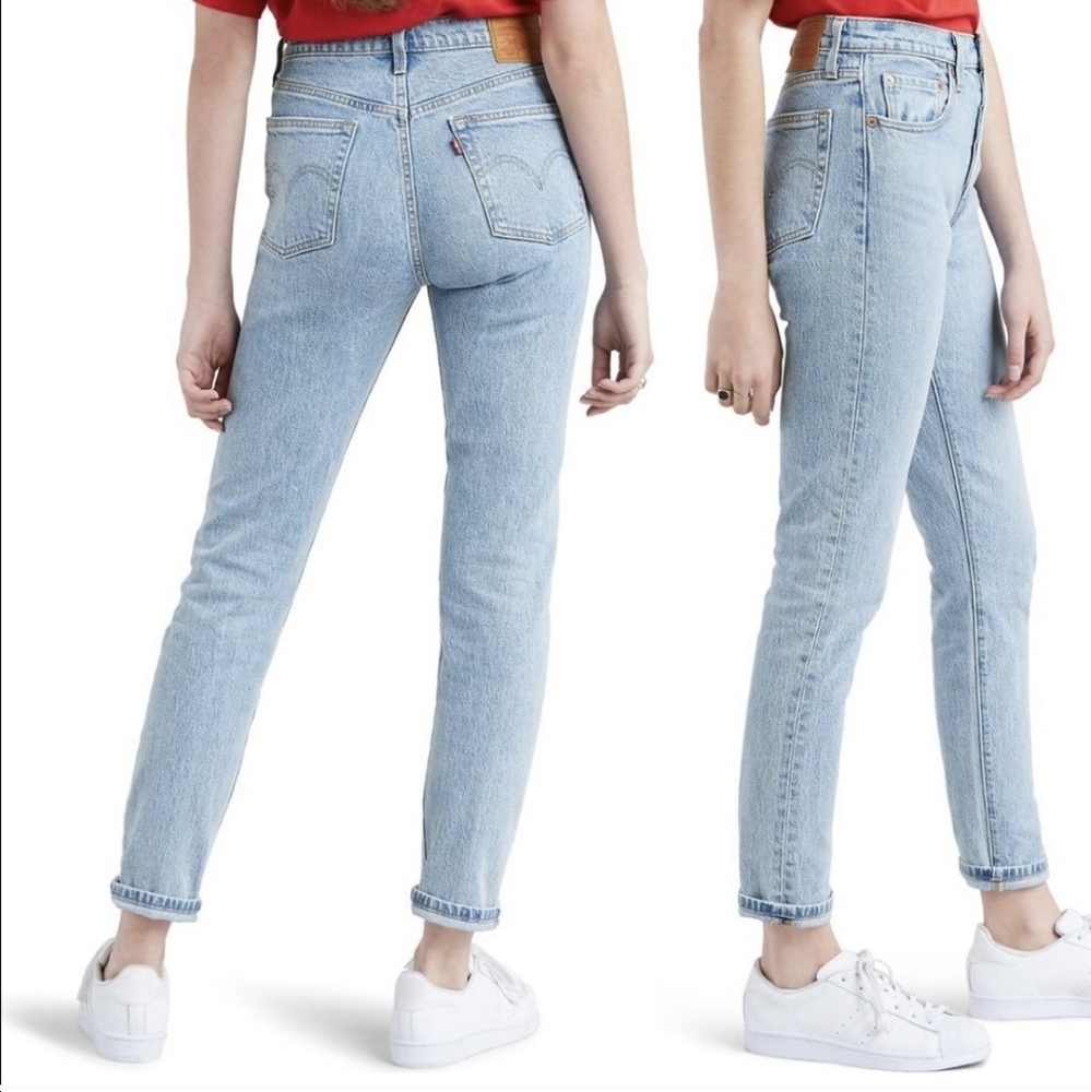 NWT Levi's Wedgie Skinny High Waist Jeans - Picture 2 of 6